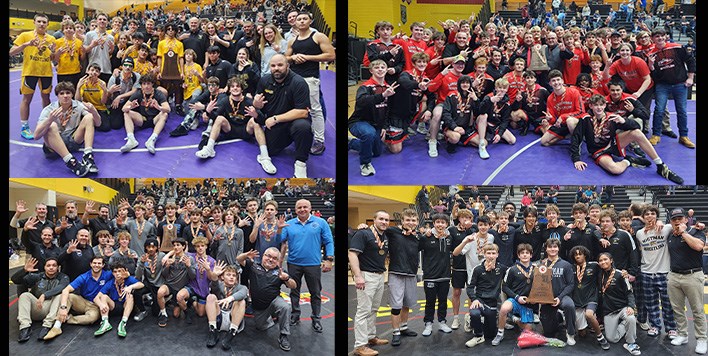 Dual Wrestling Champions Crowned